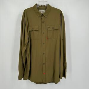 Duck Camp Mens Premium Wingshooting Shirt Size XXLT Hunting Outdoor Performance
